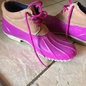 Tommy Hilfiger duck boots